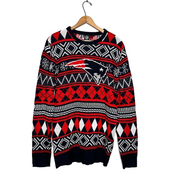 NFL | Patriots “Ugly” Winter Sweater - Picture 1 of 6
